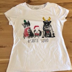 Girls Christmas Shirt